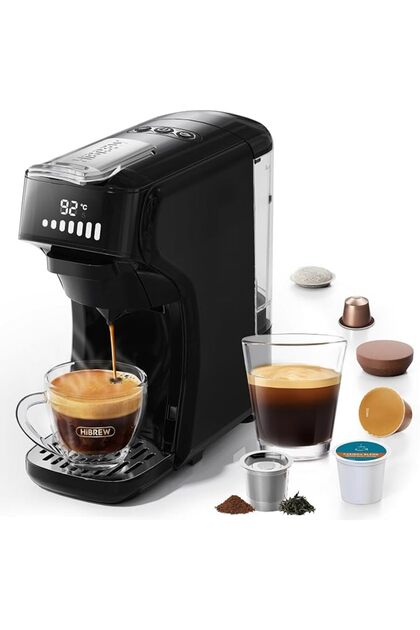 H1B 6-in-1 Single Serve Pod Coffee Maker, 20 Bar Espresso Machine