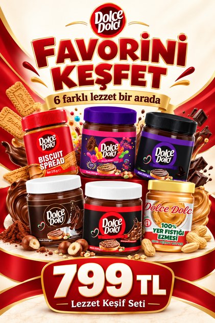 Lezzet Keşif Seti – 6 Farklı Sürülebilir Lezzet