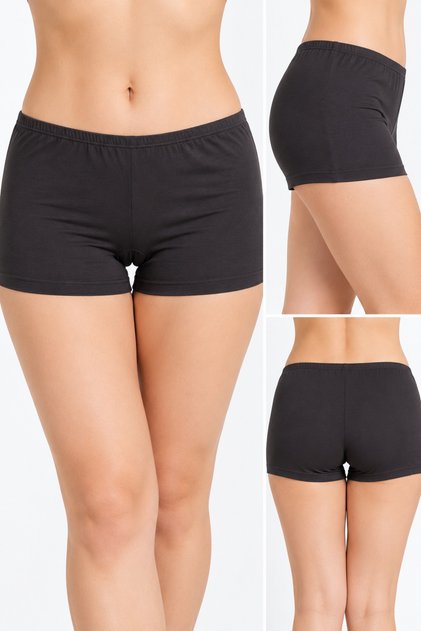 3-Piece Women's Cotton Flexible Basic Women's Boxer Set