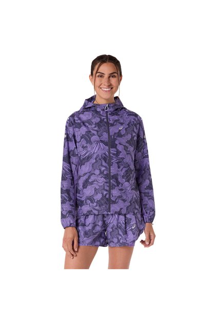 FUJITRAIL PACKABLE JACKET Kadın Black Berry/Purple Rüzgarlık 2012D431-500