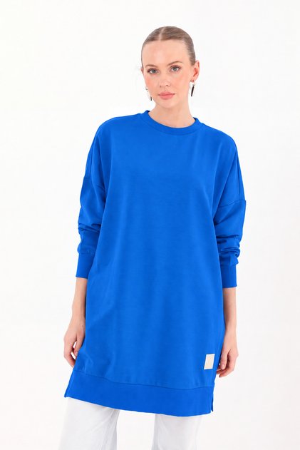 Women's Basic Tunic 30644 Blue