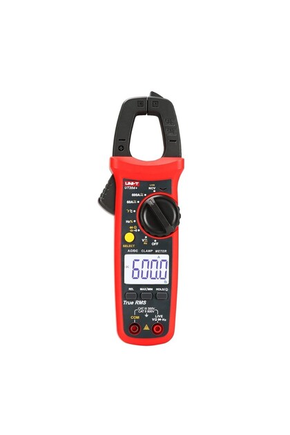 Uni-T Digital Multimeter-Clamp Meter (Measuring Tool) (Diode-Leakage Meter) (with Audible Alarm) 600 a