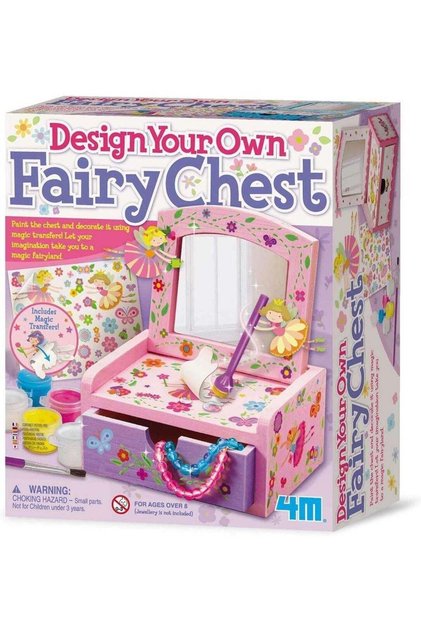 Paint Your Own Fairy Mirror Chest