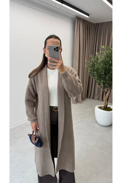 Premium Bearded Long Cardigan