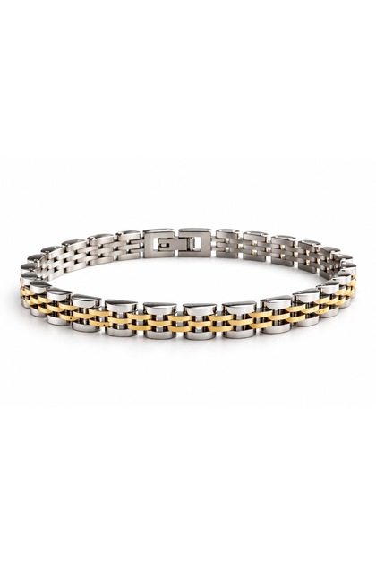 Men's steel bracelet