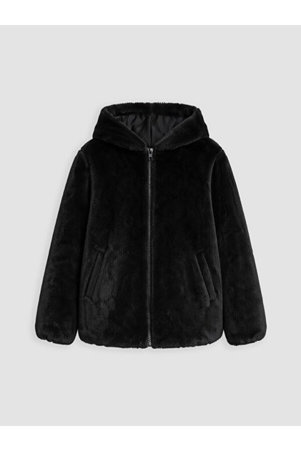 I Hooded Girl's Faux Fur Coat from Freezen Store