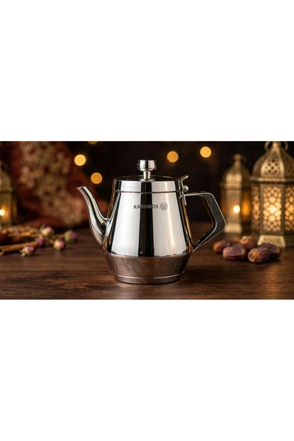 ابريق شاهي استيل مقاس 0.6