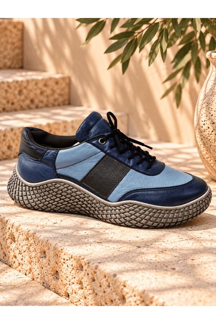 Genuine Leather Casual Sneaker Model Name: Persephone