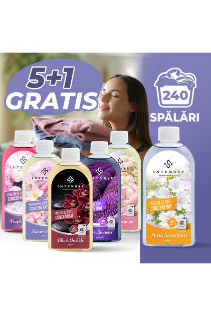 Parfum de rufe PACHET 5+1 GRATIS FRESH-FLORAL, 240 de spalari
