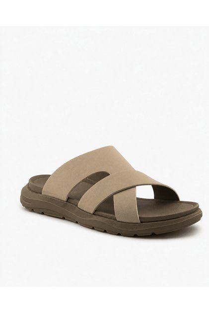 Double-Strap Comfort Slide Sandals