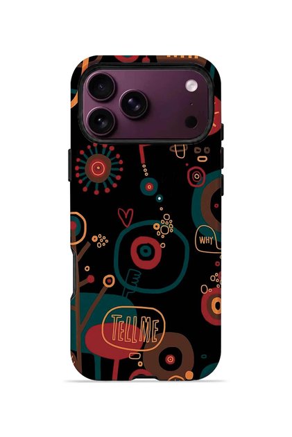 iPhone 18 Pro Vorian Double Layer Halloween Doodle Mix Case