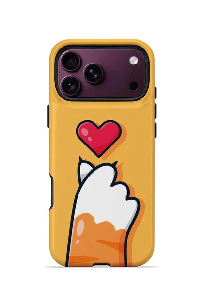 iPhone 18 Pro Max Vorian Double Layered Paw Cat Case