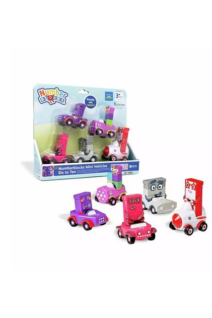 Numberblocks 6-10 Mini Araçlar Hm96928-Uk