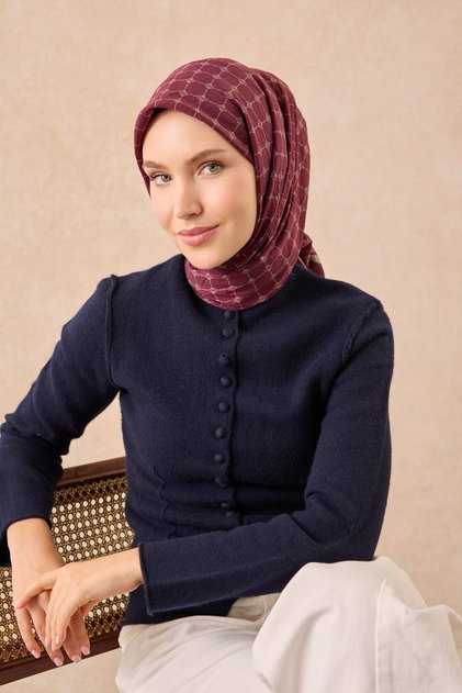 Silkhome Olinda Scarf Dark Plum