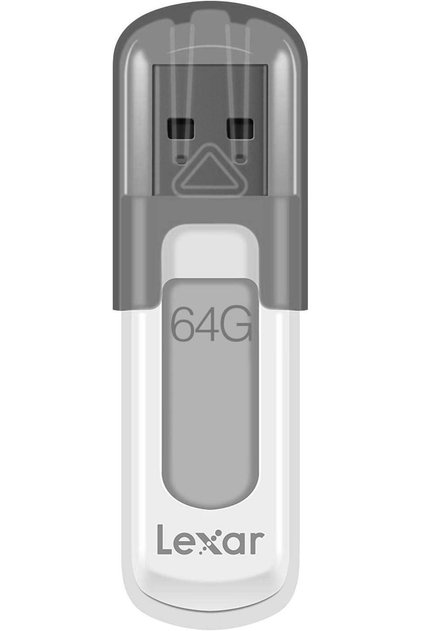 64GB JumpDrive V100 USB 3.0 Flash Drive-LJDV100-64GABGY