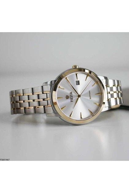 Fs601467 Men's Wristwatch with Steel Strap