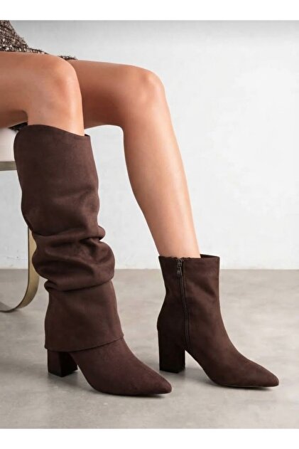Women's Drawstring Detachable Boots