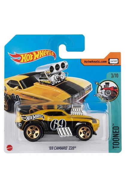 '69 Camaro Z28 - Sarı - Treasure Hunt - TH - 2017 - DVD01 - 1/64