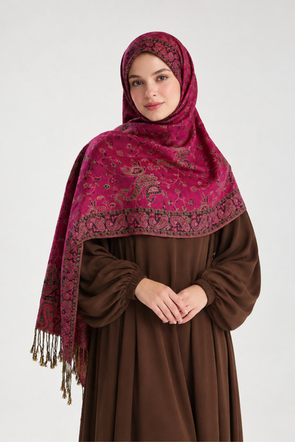 Premium 100% Cashmere Special Design Shawl