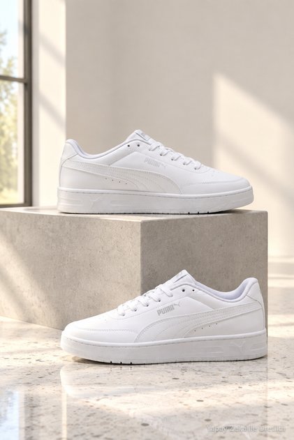 CRT-6403 Erkek Beyaz Comfort Günlük Sneaker Hafif Anatomik Spor Ayakkabı