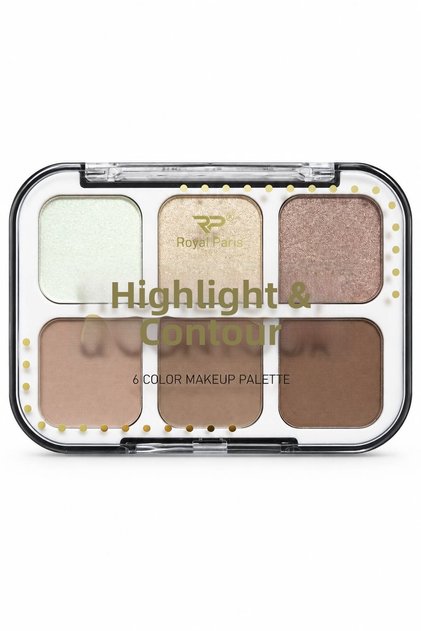 Rp 6-Piece Contour Highlighter Palette 02