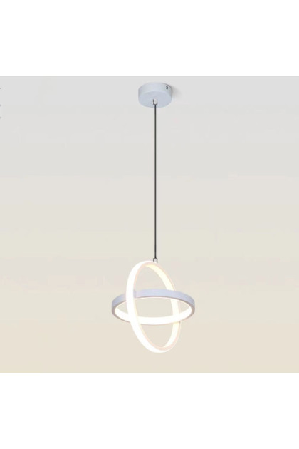 Plafoniera 2 Cercuri Rotunda LED Lumina Calda Neutra Rece 23W