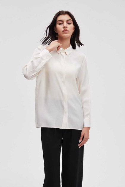 Solid Long-Sleeve Top