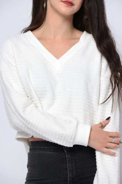 Striped Long-Sleeve Top