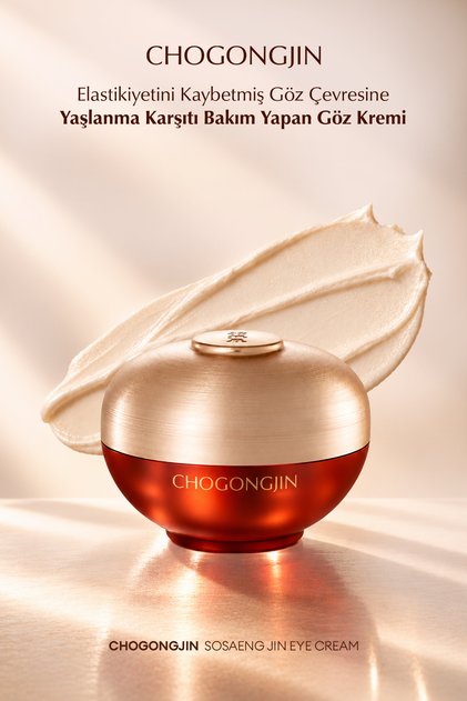 Elastikiyetini Kaybetmiş Göz Çevresine Bakım Yapan Göz Kremi CHOGONGJIN Sosaeng Jin Eye Cream