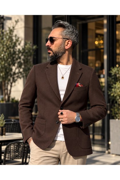 سترة ريفييرا بريستيج سليم فيت للرجال