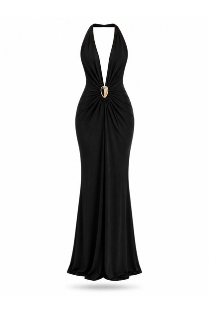 Lisma Accessorized Long Dress