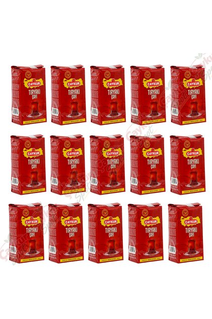 Tiryaki Tea 500 Gr X 15 Pieces Black Bulk Tea Box Sale