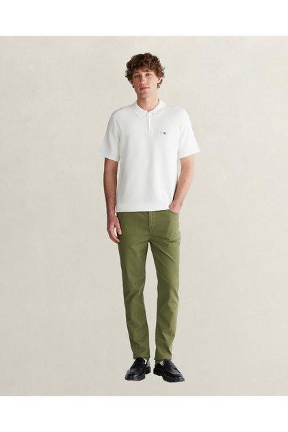 Erkek Yeşil Slim Fit Jean