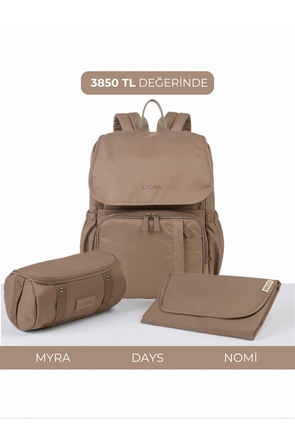 Days Baby Care Set: Days Mother Baby Thermal Care Bag & Myra Organizer & Nomi Changing Mat
