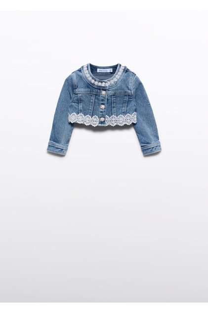 Baby Girl Denim Jacket Blue
