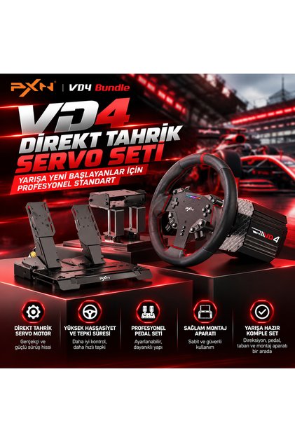 Vd4 Bundle Pc Uyumlu Direksiyon Seti