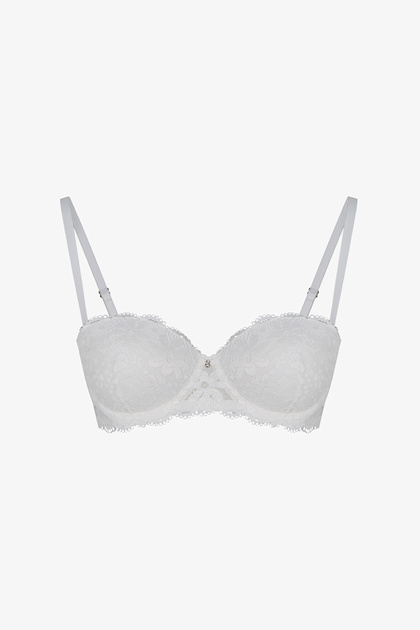Kırık Beyaz Stardoll Lace Dantel Sütyen
