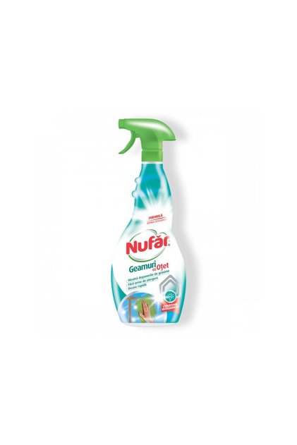 Nufăr Soluție Geamuri cu Oțet pentru Curățare Rapidă - 500 ml