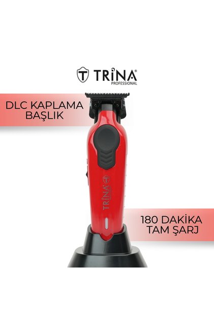 Profesyonel Saç Kesme Makinesi Kırmızı TRNSACKS0080RD