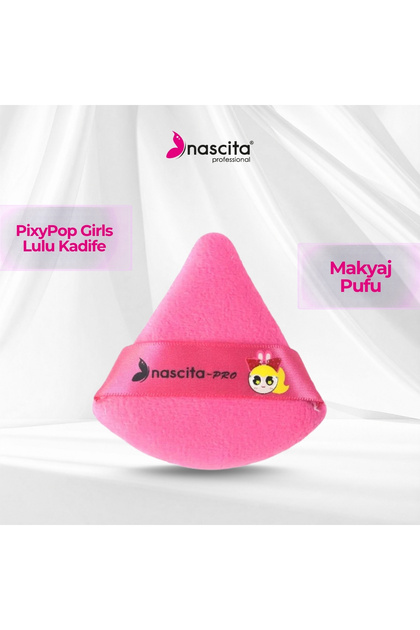 PixyPop Girls Lulu Kadife Makyaj Pufu NASYUZFS0153