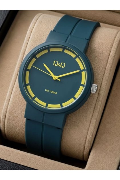 Waterproof Plastic Cord Men Wrist Watch