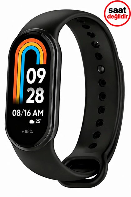 Xiaomi Mi Band 8 Mi Band 9 Mi Band 10 Compatible Silicone Cord Strap with Metal Pin