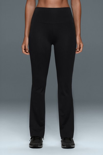 Kadın Siyah Flare Comfort Pantolon