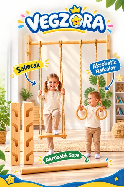 Çocuk Ahşap Aktivite Merkezi