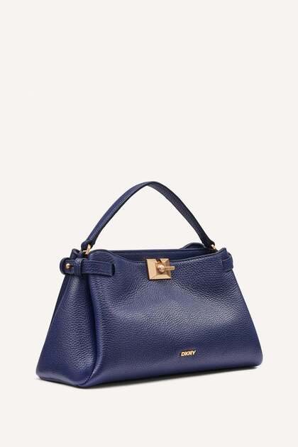 MARTHA TOP HANDLE CROSSBODY BAG-I2A - INTREPID BLUE-N/S