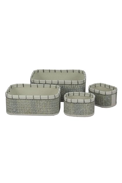 Stilera Gri Hasır Dekoratif Set