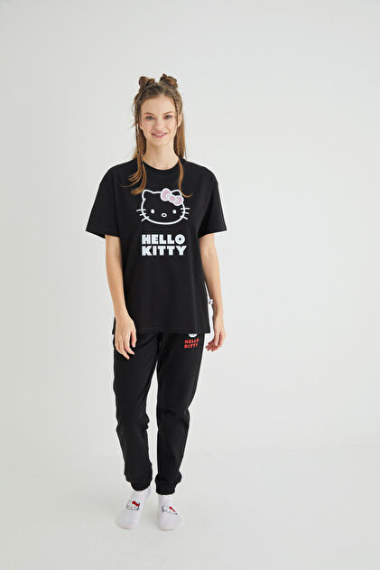 Lisanslı Baskılı Basic T-shirt Kalıp Pamuk