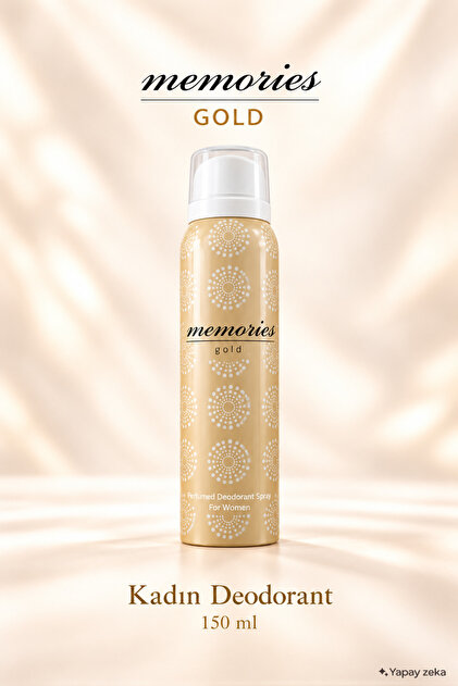 Kadın Memories Gold Deodorant 150 ml
