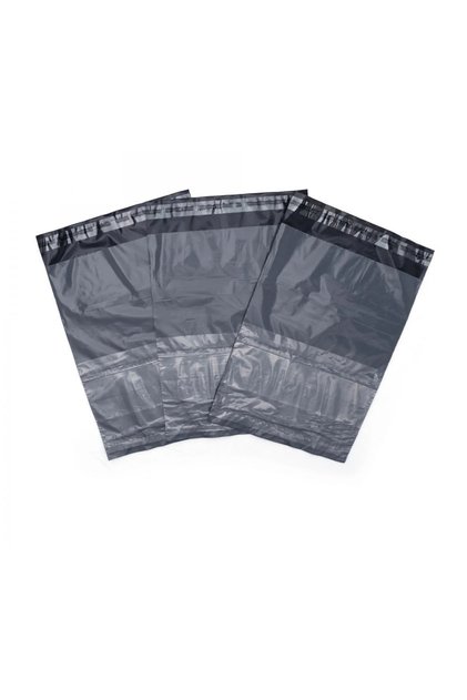 25x30 5 Pocket Cargo Bag Black Inside and Gray 100 Pieces