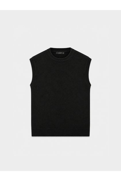 Erkek Siyah Yumuşak Dokulu Regular Fit Süveter